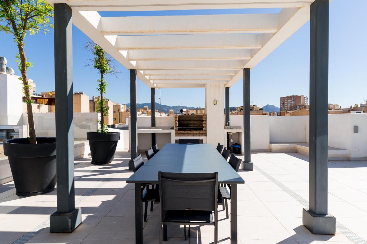 Apartamento Deluxe Con Piscina, Terraza & Parking Málaga Dış mekan fotoğraf